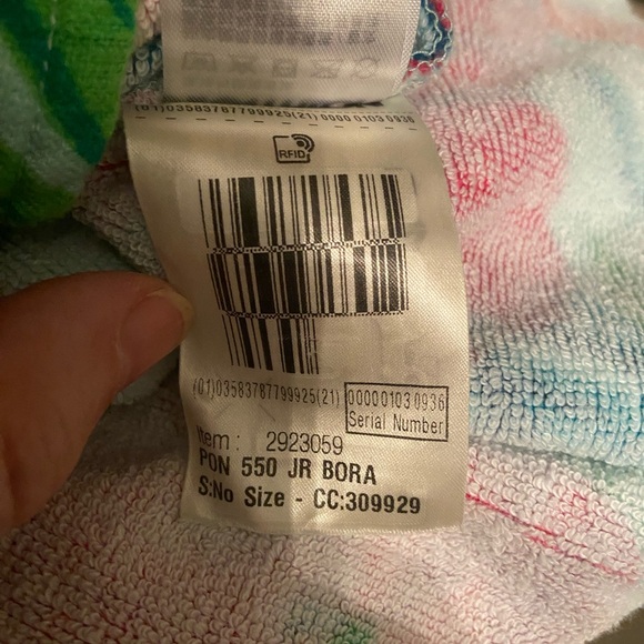 Kids Oalian Decathlon Surf Poncho - Picture 9 of 15